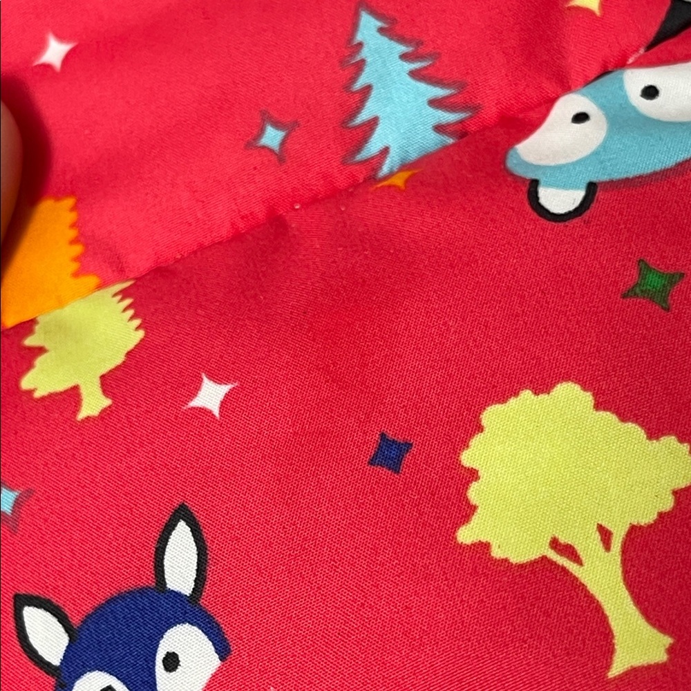 Columbia pink down puffer Snowsuit with Fun animal Print size 6 months - Picture 12 of 12